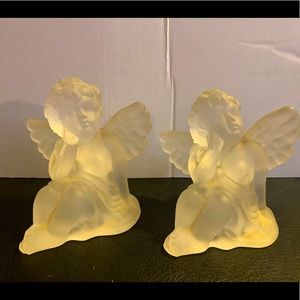 Vintage Cherub Candle Holders